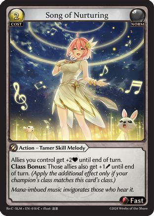Song of Nurturing (018) - Silvie Slime Sovereign Re Collection Lite