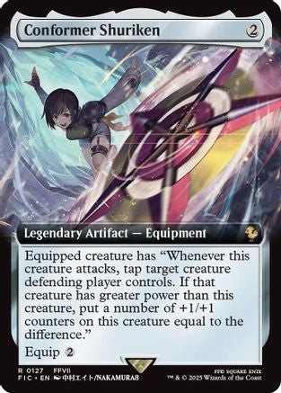 Conformer Shuriken (Extended Art) (FIC-127) - Commander: FINAL FANTASY
