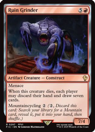 Ruin Grinder (Surge Foil) (FIC-297) - Commander: FINAL FANTASY Foil