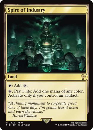 Spire of Industry (Surge Foil) (FIC-426) - Commander: FINAL FANTASY Foil