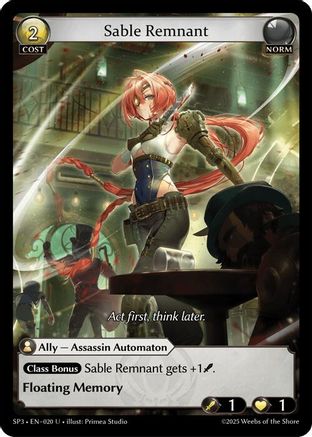 Sable Remnant (020) - Supporter Pack 3