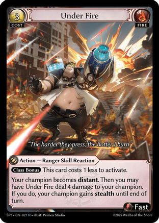 Under Fire (027) - Supporter Pack 3