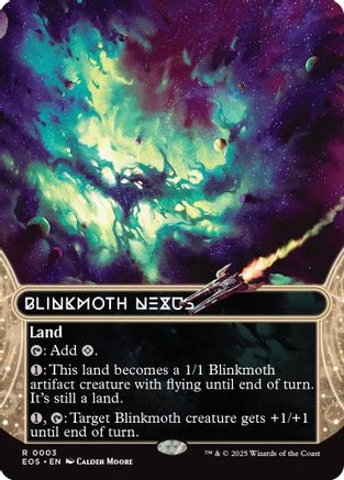 Blinkmoth Nexus (0003) (Borderless) (EOS-003) - Edge of Eternities: Stellar Sights Foil