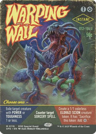 Warping Wail (Showcase) (SPG-119) - Special Guests Foil
