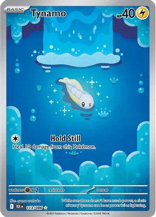Tynamo 113/086  - Holofoil SV Black Bolt - Illustration Rare