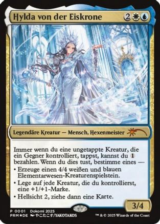 Hylda of the Icy Crown (German) (UMP-001) - Unique and Miscellaneous Promos Foil