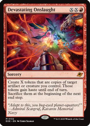 Devastating Onslaught (EOE-132) - Edge of Eternities