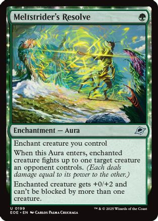 Meltstrider's Resolve (EOE-199) - Edge of Eternities Foil