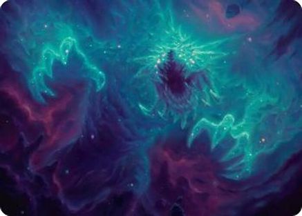 Cosmogoyf Art Card (AAEOE-024) - Art Series: Edge of Eternities