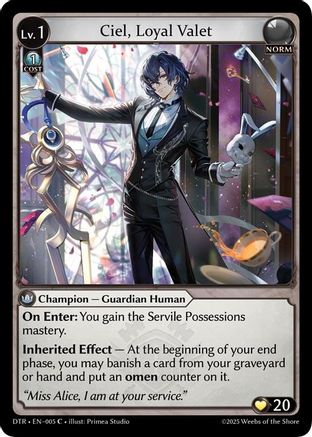 Ciel, Loyal Valet (005) - Distorted Reflections