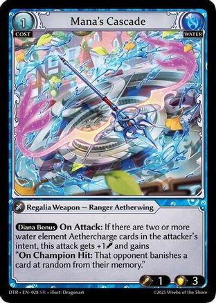 Mana's Cascade (028) - Distorted Reflections