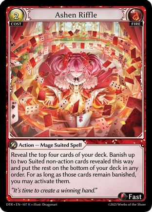 Ashen Riffle (107) - Distorted Reflections Foil
