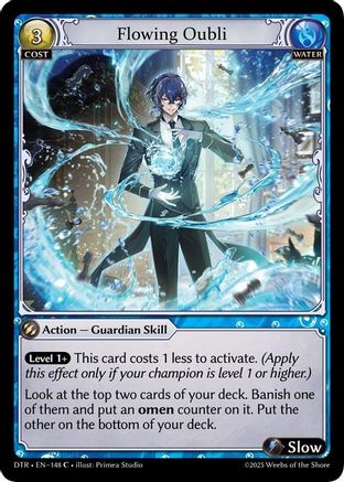 Flowing Oubli (148) - Distorted Reflections Foil