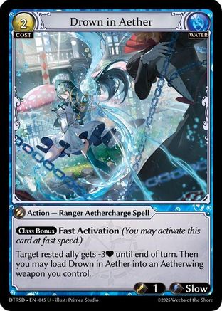 Drown in Aether (45) - Distorted Reflections Starter Decks