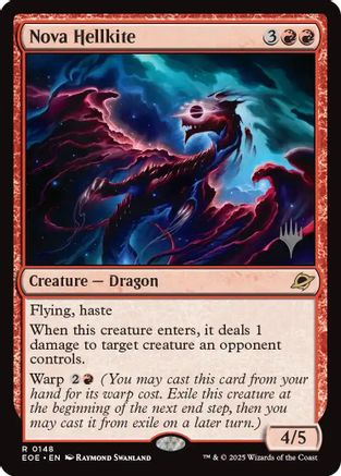 Nova Hellkite (PPEOE-148) - Promo Pack: Edge of Eternities