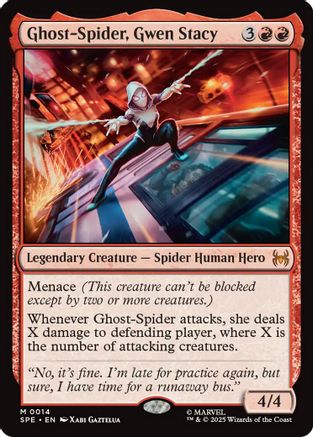 Ghost-Spider, Gwen Stacy (SPE-014) - Marvel's Spider-Man: Eternal-Legal Foil