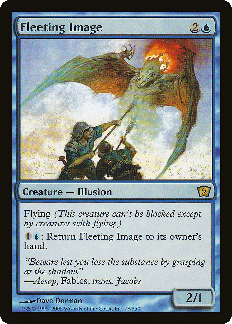 Fleeting Image (9ED-78★) - 9th Edition Foil