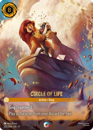 Circle of Life (Enchanted) (225/204) - Fabled Holofoil