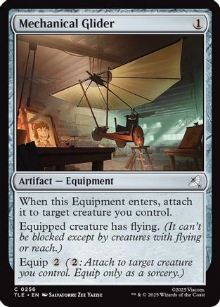 Mechanical Glider (TLE-256) - Avatar: The Last Airbender: Eternal-Legal Foil