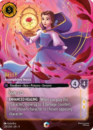 Belle - Accomplished Mystic (Enchanted) (226/204) - Fabled Holofoil