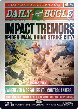 Impact Tremors (1999) (Rainbow Foil) (SLD-1999) - Secret Lair Drop Series Foil