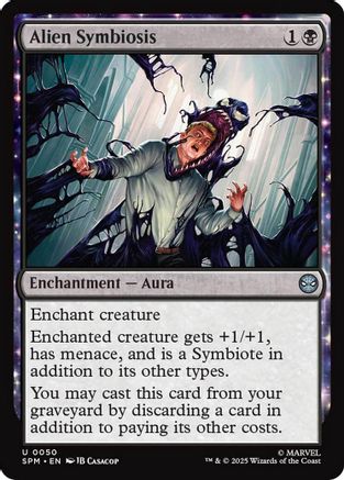 Alien Symbiosis (SPM-050) - Marvel's Spider-Man Foil