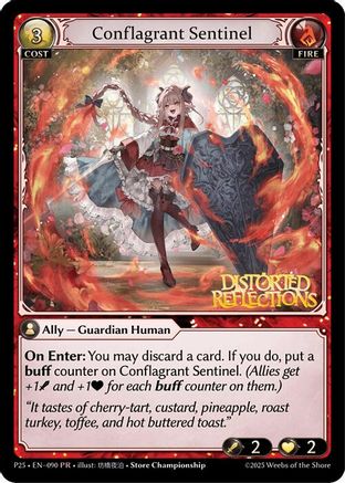 Conflagrant Sentinel (090) - Promotional Cards Foil