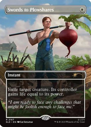 Swords to Plowshares (2167) (SLD-2167) - Secret Lair Drop Series