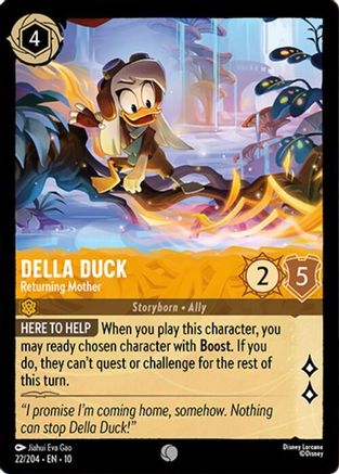 Della Duck - Returning Mother (22/204) - Whispers in the Well Cold Foil