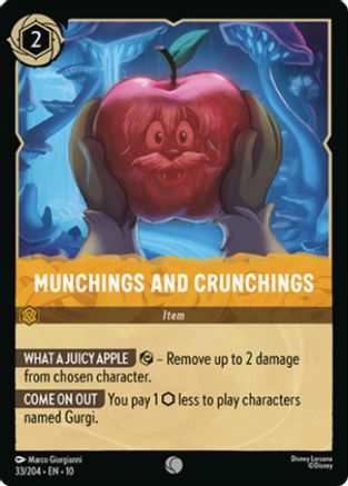 Munchings and Crunchings (33/204) - Whispers in the Well Cold Foil