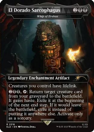El Dorado Sarcophagus - Whip of Erebos (SLD-2218) - Secret Lair Drop Series