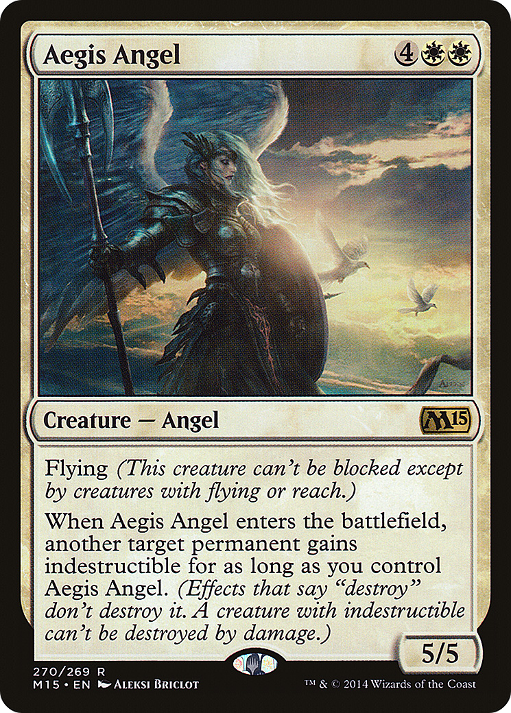 Aegis Angel (M15-270) - Magic 2015 Foil