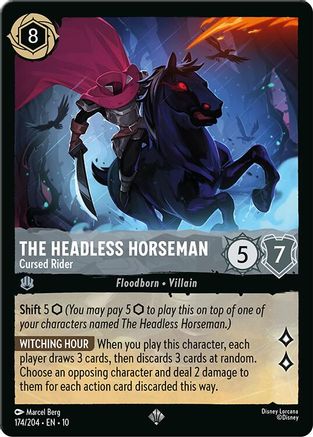 The Headless Horseman - Cursed Rider (174/204) - Whispers in the Well