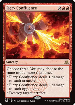 Fiery Confluence (TLE-165) - Avatar: The Last Airbender: Eternal-Legal Foil
