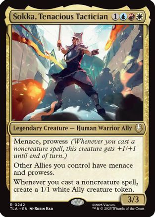Sokka, Tenacious Tactician (TLA-242) - Avatar: The Last Airbender Foil