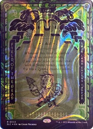 Field of the Dead (Halo Foil) (SLC-033) - Secret Lair Countdown Kit Foil