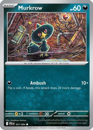 Murkrow 057/094  ME02 Phantasmal Flames - Common