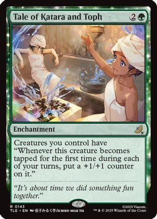 Tale of Katara and Toph (TLE-143) - Avatar: The Last Airbender: Eternal-Legal Foil