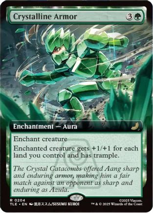 Crystalline Armor (Extended Art) (TLE-204) - Avatar: The Last Airbender: Eternal-Legal