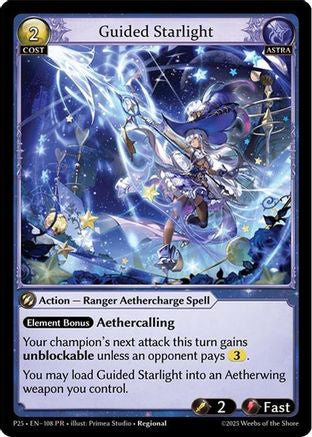 Guided Starlight (108) - Promotional Cards Foil