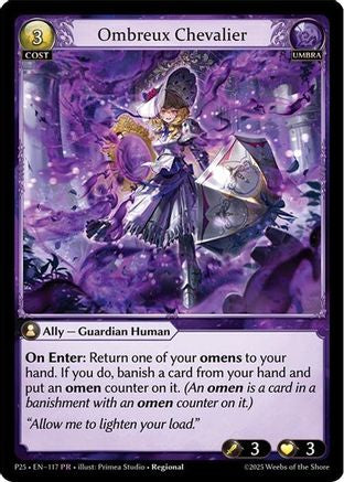 Ombreux Chevalier (117) - Promotional Cards