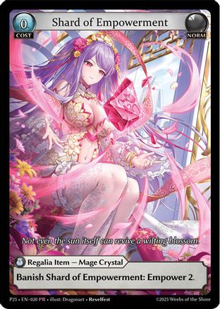 Shard of Empowerment (020) (020) - Promotional Cards Foil
