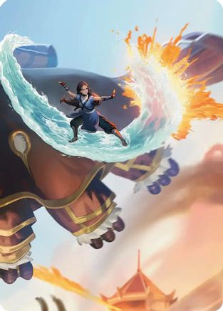 Katara's Reversal Art Card (ASTLA-) - Art Series: Avatar: The Last Airbender