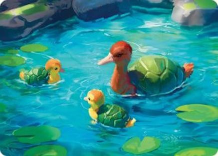Turtle-Duck Art Card (ASTLA-018) - Art Series: Avatar: The Last Airbender