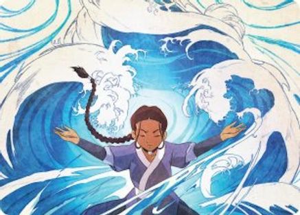 Katara, Water Tribe's Hope Art Card (ASTLA-048) - Art Series: Avatar: The Last Airbender