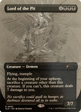 Lord of the Pit (Sketch Showcase) (SLD-893) - Secret Lair Drop Series