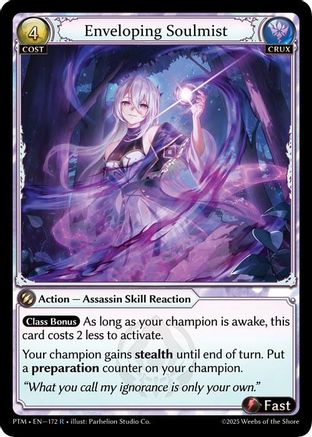 Enveloping Soulmist (172) - Phantom Monarchs Foil