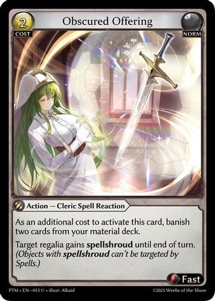 Obscured Offering (053) - Phantom Monarchs Foil