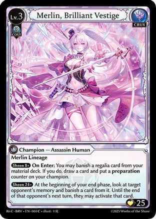 Merlin, Brilliant Vestige (004) - Merlin Re Collection Brilliant Vestige