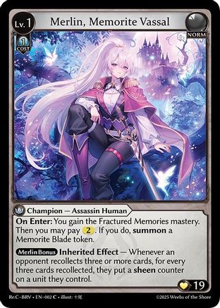 Merlin, Memorite Vassal (002) - Merlin Re Collection Brilliant Vestige